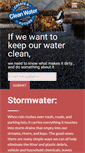 Mobile Screenshot of cleanwaterfuture.com